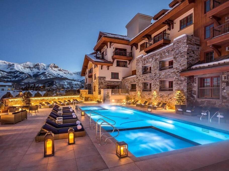 Luxury Auberge Madeline Residence Building Telluride Exterior foto